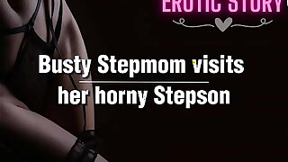Gaffer Stepmom visits her horny Stepson