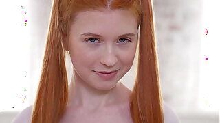 Grey increased by Young ! First anal with redhead mollycoddle Aliska Ebony